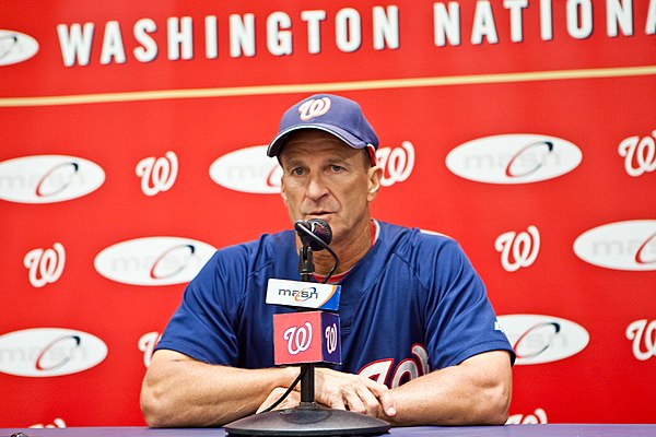 Riggleman with the Nationals