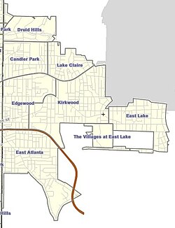 Neighborhoods of Eastern Atlanta