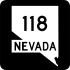 State Route 118 işaretçisi