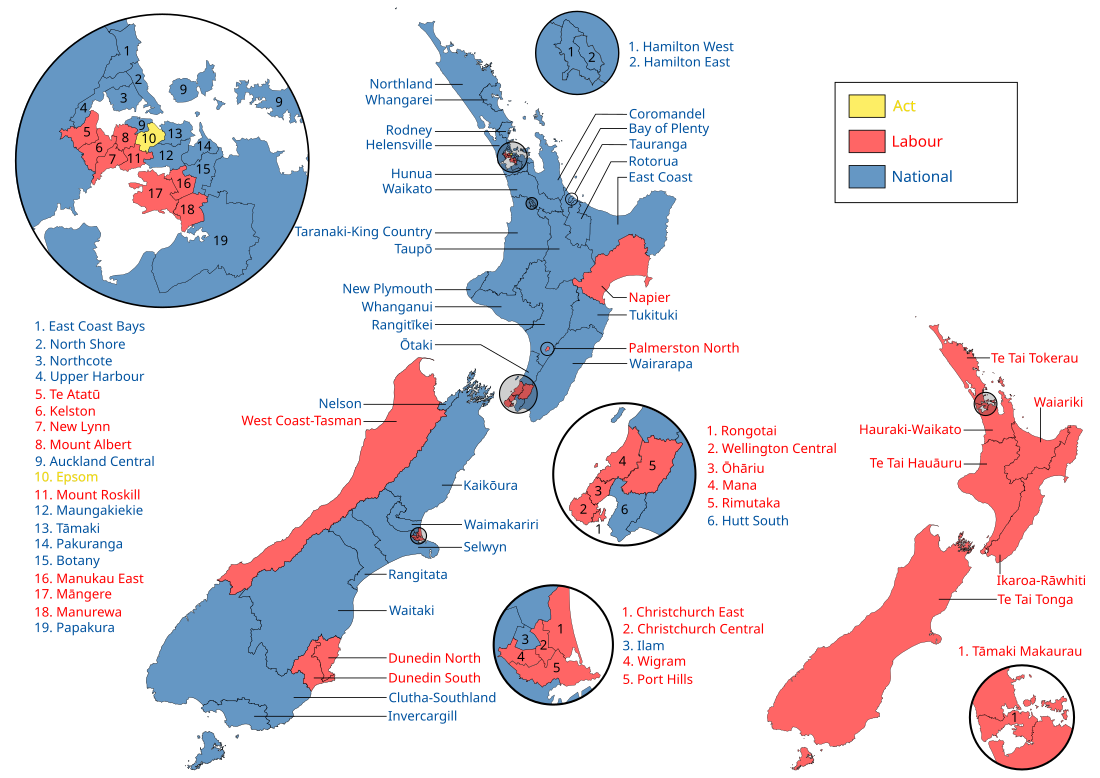 Élections législatives néo-zélandaises de 2017