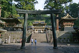 Torii am Nikkō Tōshō-gū