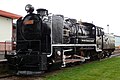 駅構内に保存されている国鉄9600形蒸気機関車の19671号機（2007年8月撮影）