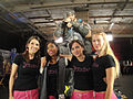 Noobz Movie Shoot - the Pixies, rival gamer girls, featuring Zelda Williams and India Oxenberg.jpg