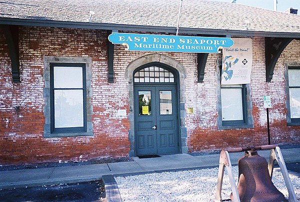 East End Seaport Museum & Marine Foundation, formerly the Greenport Railroad Station