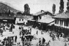 Tetovo's old market square, known as Gorna Čaršija