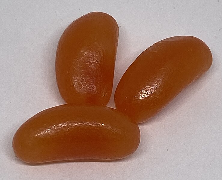 File:Orange haribo jelly beans.jpg