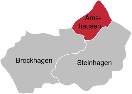 Ortsteile Steinhagen Amshausen