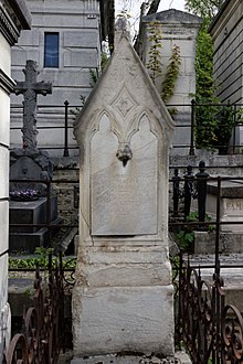 Père-Lachaise - Division 68 - Chollet 02.jpg