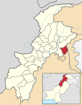 Pakistan - Khyber Pakhtunkhwa - Abbottabad.svg