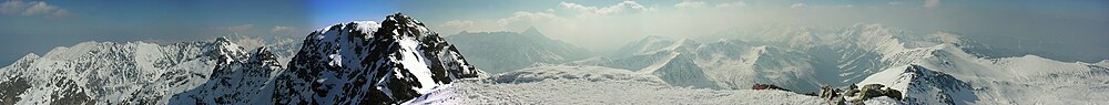 Panorama vom Gipfel