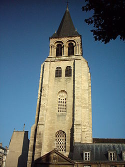 Chiesa del X secolo del quartiere Saint-Germain-des-Prés
