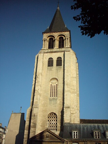 The 10th century church of Saint Germain de Pres