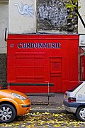 Shoemaker's in Rue Bobillot (Paris), exterior.