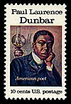Paul Laurence Dunbar on a 1975 stamp Pauldunbar.jpg