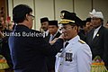 Pemasangan Tanda Pangkat Penjabat Gubernur Bali