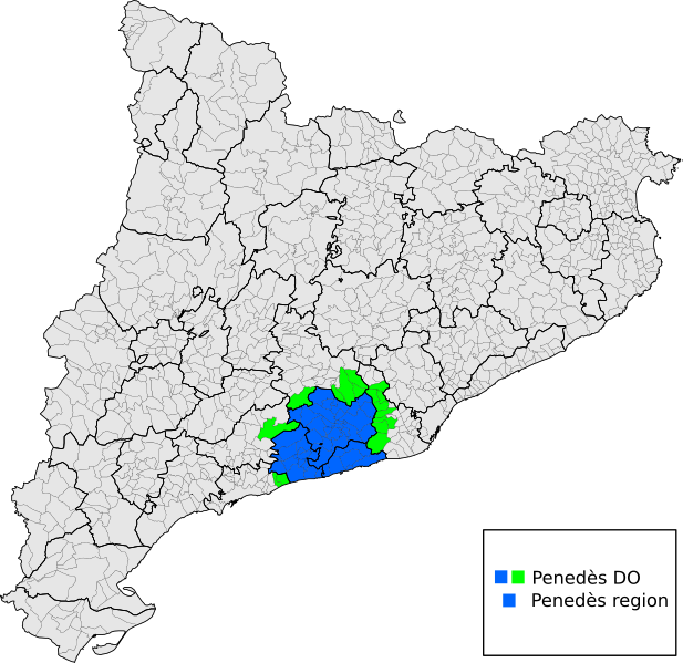 File:Penedès region and DO.svg