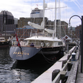 Le Perseus, amarré dans le port de Halifax en 2008.