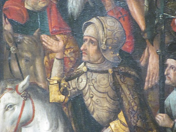 Philipp I (The Younger) on an altarpiece in Wörth am Main