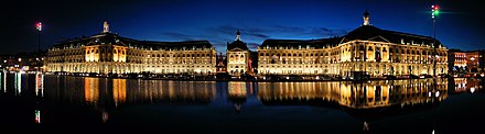 The UNESCO-listed place de la Bourse, Bordeaux