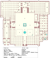 Plan of the Jama mosque based on Pascal Coste's drawing(en)