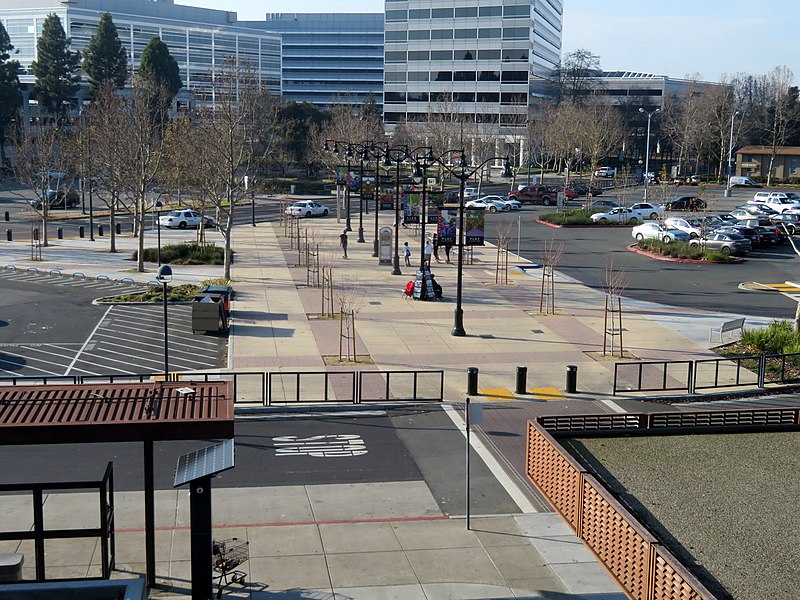 File:Plaza at Concord station, February 2020.JPG