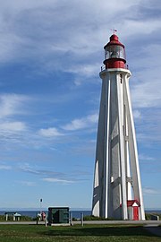 Blick auf den Leuchtturm im Jahr 2007