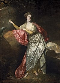 Иоганн Цоффани. Энн Браун в роли Миранды. 1770