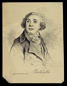 Portrait of Giovanni Paisiello, composer (1741-1816). (Source: Wikimedia)