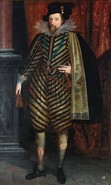 Portrait of King James I & VI (1618-1620)