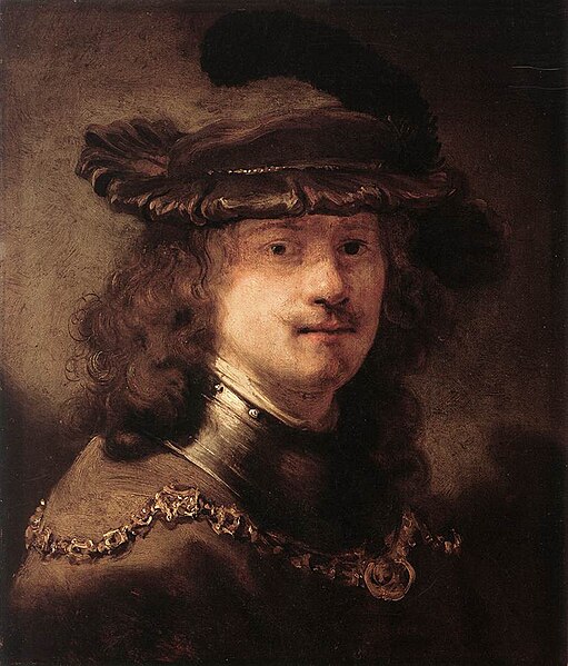File:Possibly Rembrandt or workshop - Self-portrait - WGA07937.jpg