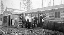 post office in Gowganda, 1910 Post office in Gowganda, Ontario (1910).jpg