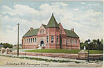 Prendergast Library, postcard c. 1901–1907
