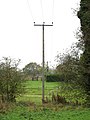 osmwiki:File:Power line to houses in Kirstead Ling - geograph.org.uk - 1570663.jpg