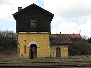 Railway water in Protivec, part of Žlutice, Czech Republic