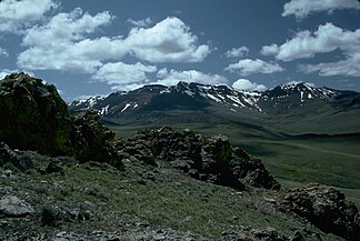 Pueblo Mountains south of Fields, Oregon