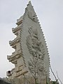 Monument au temple de Pura Taman Kelenting Sari (face nord)