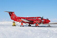 Beechcraft Super King Air B200 der Air Greenland