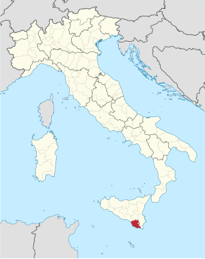 Cherta de la provinzia de Ragusa