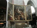 Altaristafla eftir Rubens í dómkirkjunni í Antwerpen