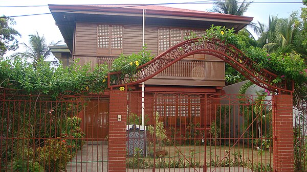 Rented family house of Narciso Ramos and Angela Valdez in Lingayen, where Fidel and Leticia Ramos-Shahani were born