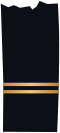 Insigne de rang al locotenentului Regia Marina (1861-1878) .svg
