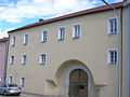 Gatehouse and residential buildings