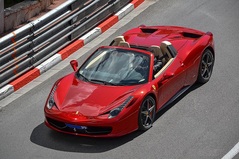 File:Red Ferrari 458 Spider in Monaco 2012.jpg