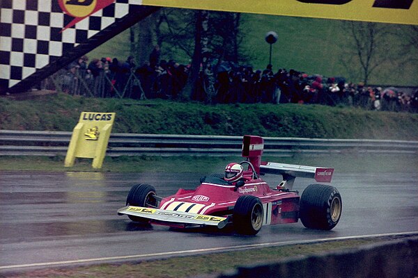 Regazzoni at the 1974 Race of Champions