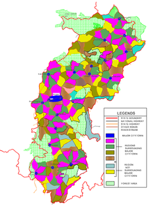 The regional modules in Chhattisgarh(India) Regional modules in Chhattisgarh (India).png