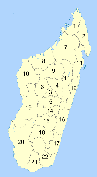 Regions of Madagascar