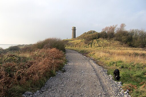 Resurfaced path to the Old Lighthouse - geograph.org.uk - 3226083