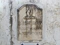 Robert Boyd memorial plaque, 2020-11-16.