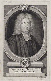 <span class="mw-page-title-main">Robert Moss (priest)</span>