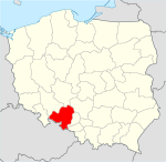 Roman Catholic Diocese of Opole location map.svg